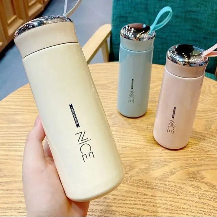 Nice Portable Water Bottle with Carry Loop – Pastel Colors